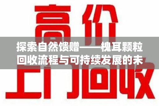 广州探索自然馈赠——槐耳颗粒回收流程与可持续发展的未来